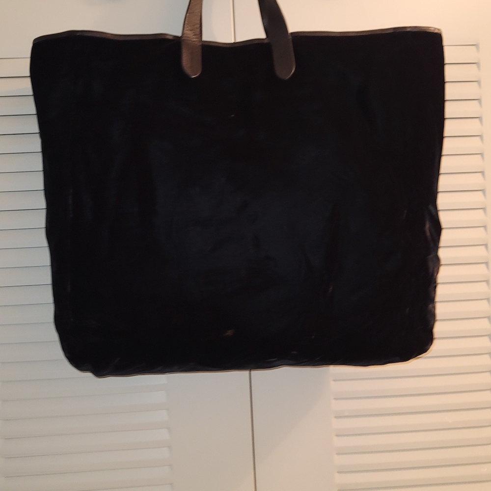 Ralph Lauren Purple Label Black Tote Bag